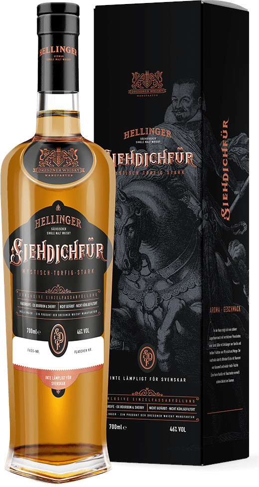 Hellinger 42 SiehDichFür Single Malt Whisky (Deutschland) 46.0% 0,7l