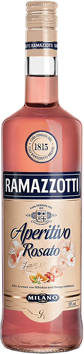 Ramazzotti Aperitivo Rosato 15.0% 0,7l Ramazzotti Aperitivo Rosato 15.0% 0,7l