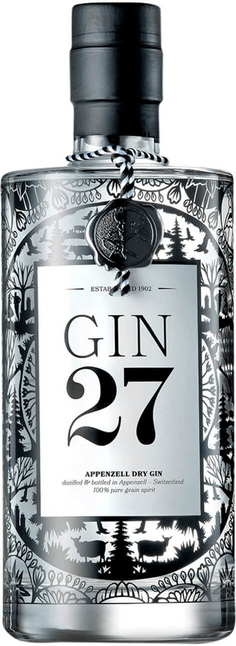 Gin 27 Appenzeller Dry Gin 43.0% 0,7l