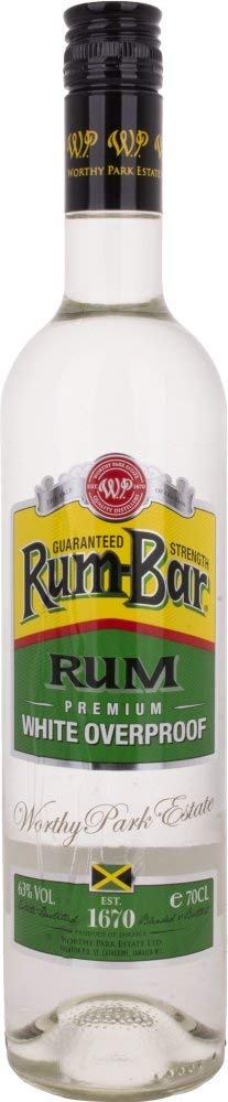Rum-Bar Worthy Park Estate Premium White Overproof 63.0% 0,7l