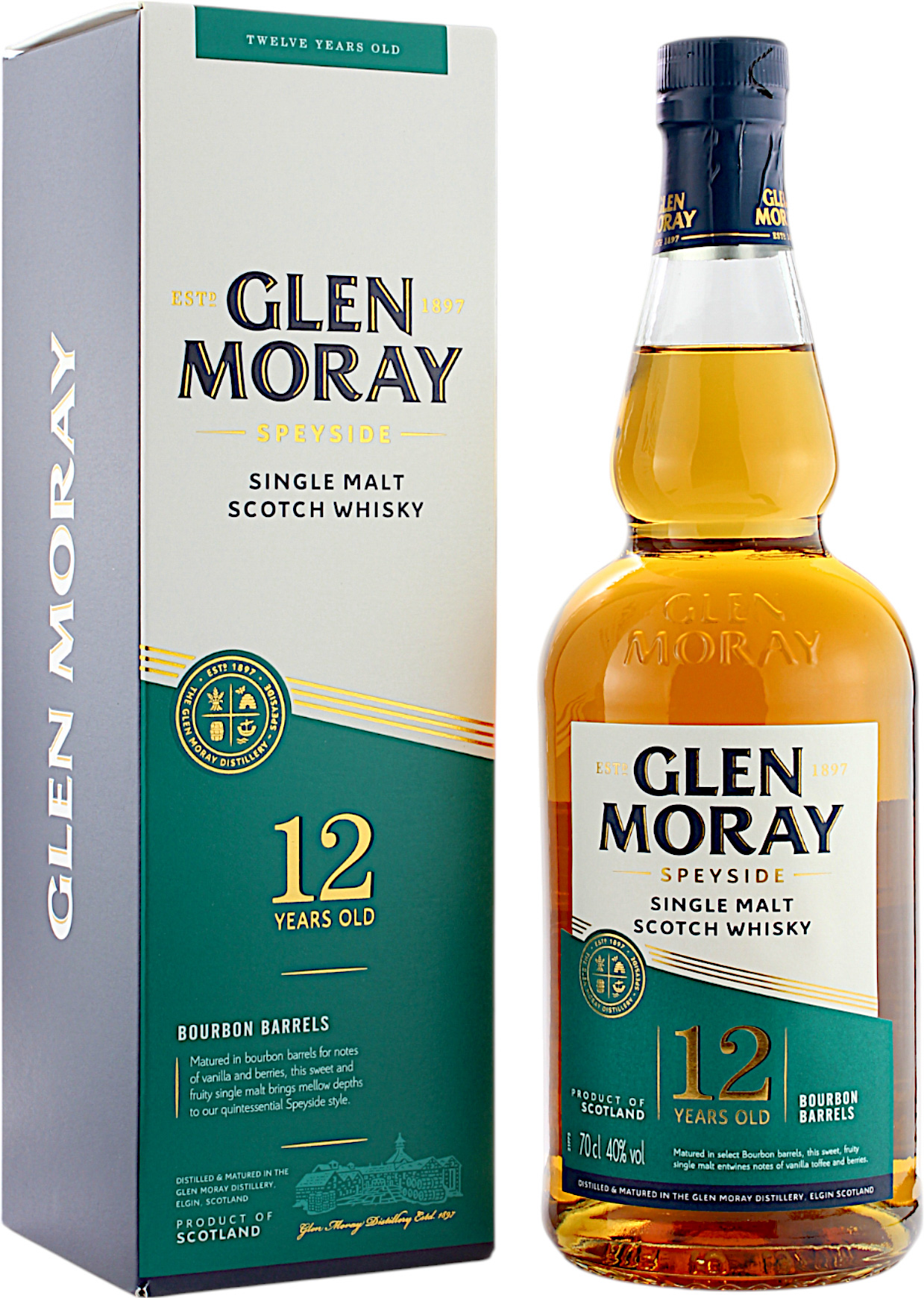 Glen Moray 12 Jahre 40.0% 0,7l