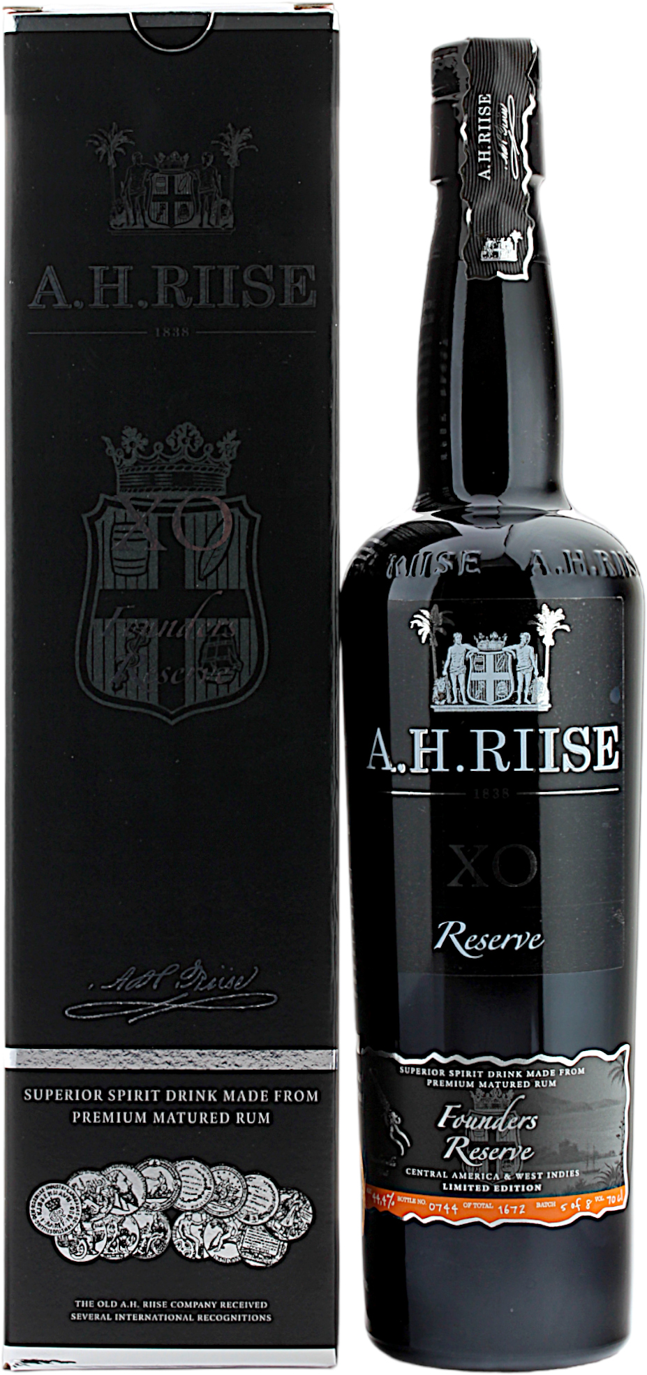 A.H. Riise XO Founders Reserve Collector's Edition 5 44.4% 0,7l