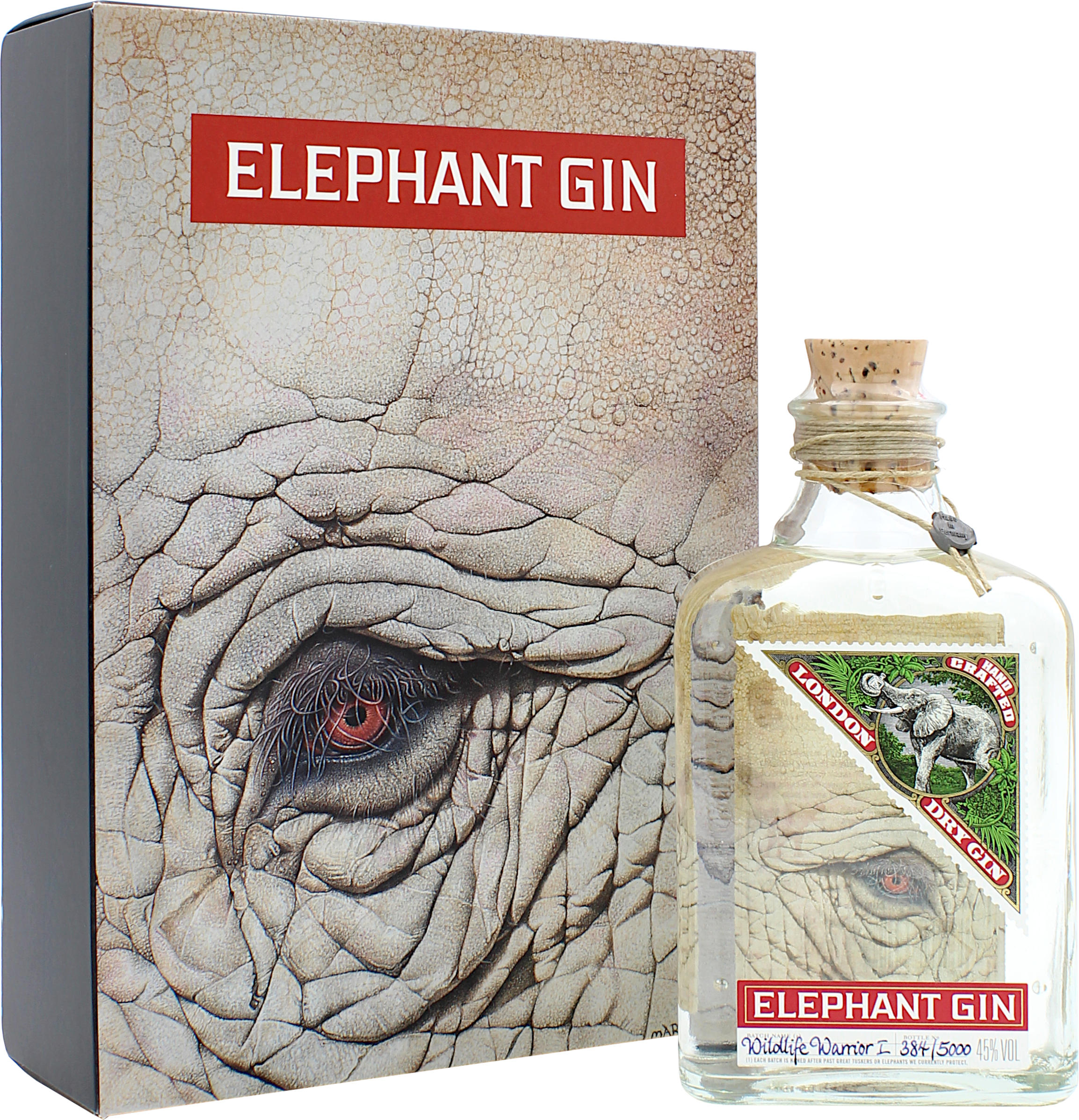 Elephant Wildlife Warrior London Dry Gin 45.0% 0,5l