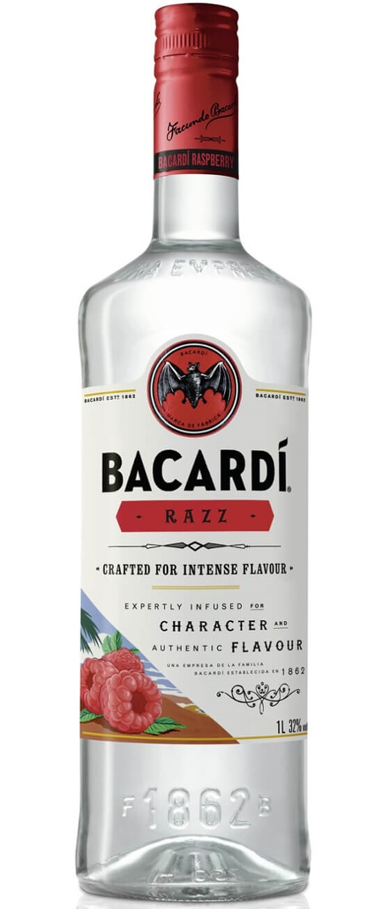 Bacardi RAZZ 32.0% 1 Liter