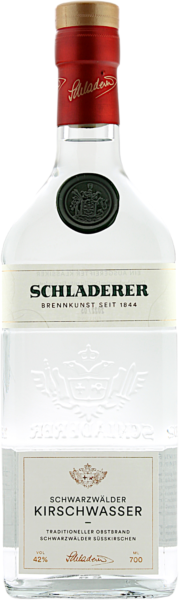 Schladerer Schwarzwälder Kirschwasser 42.0% 0,7l