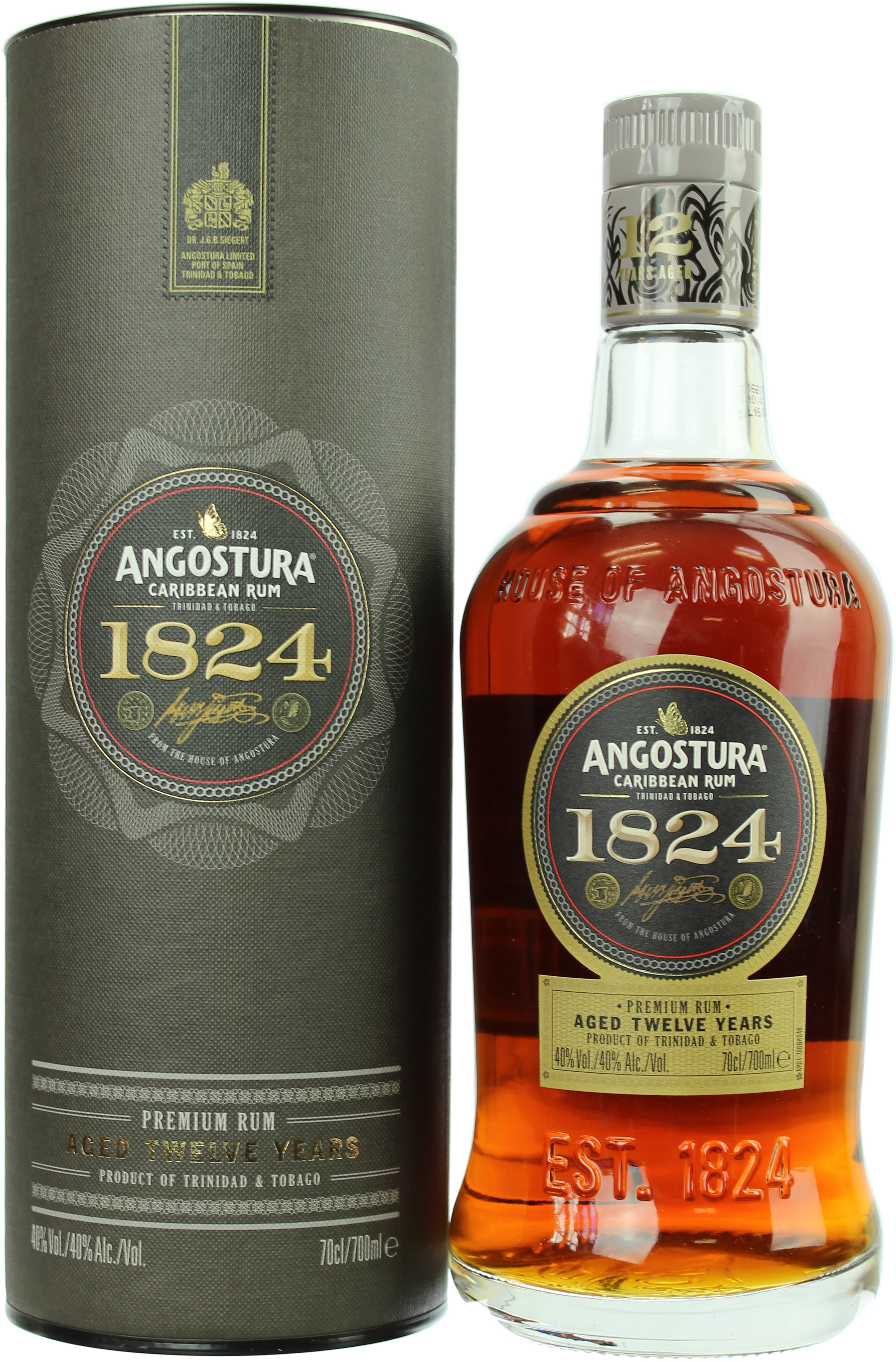 Angostura 1824 Rum 12 Jahre 40.0% 0,7l