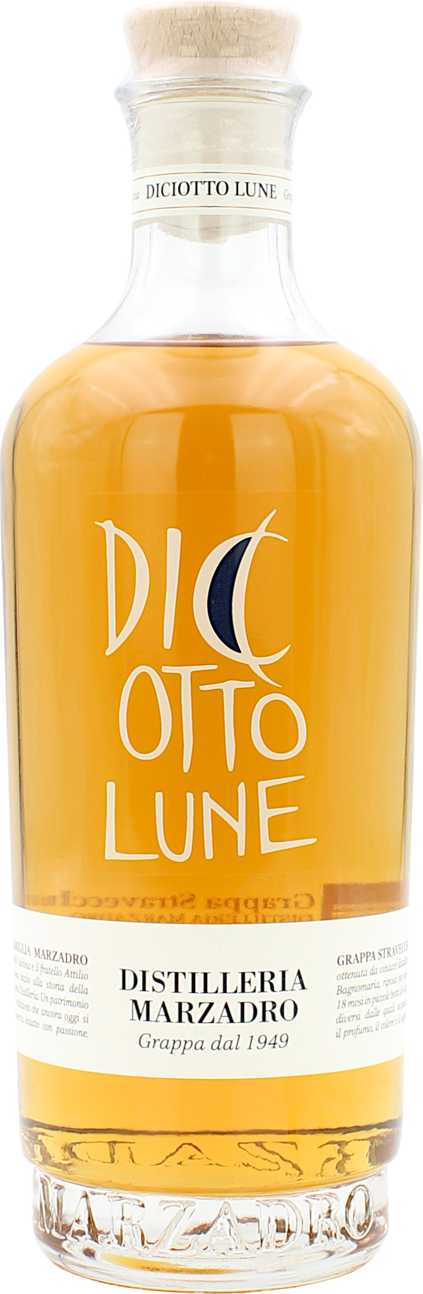 Marzadro Le Diciotto Lune Grappa 41.0% 0,7l