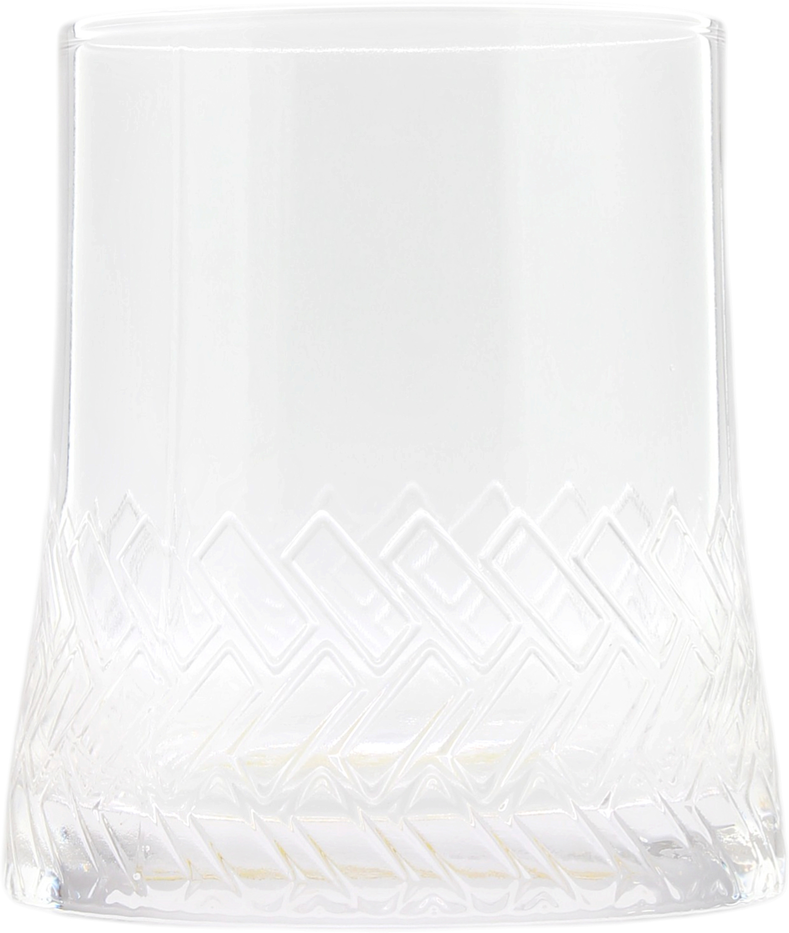 Ron Zacapa Tumbler Flechtmuster Relief