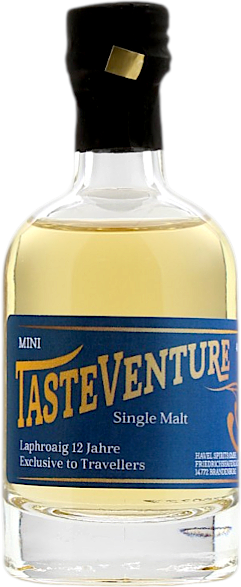 Miniatur Laphroaig 12 Jahre Exclusive to Travellers Tasteventure 46.0% 0,05l