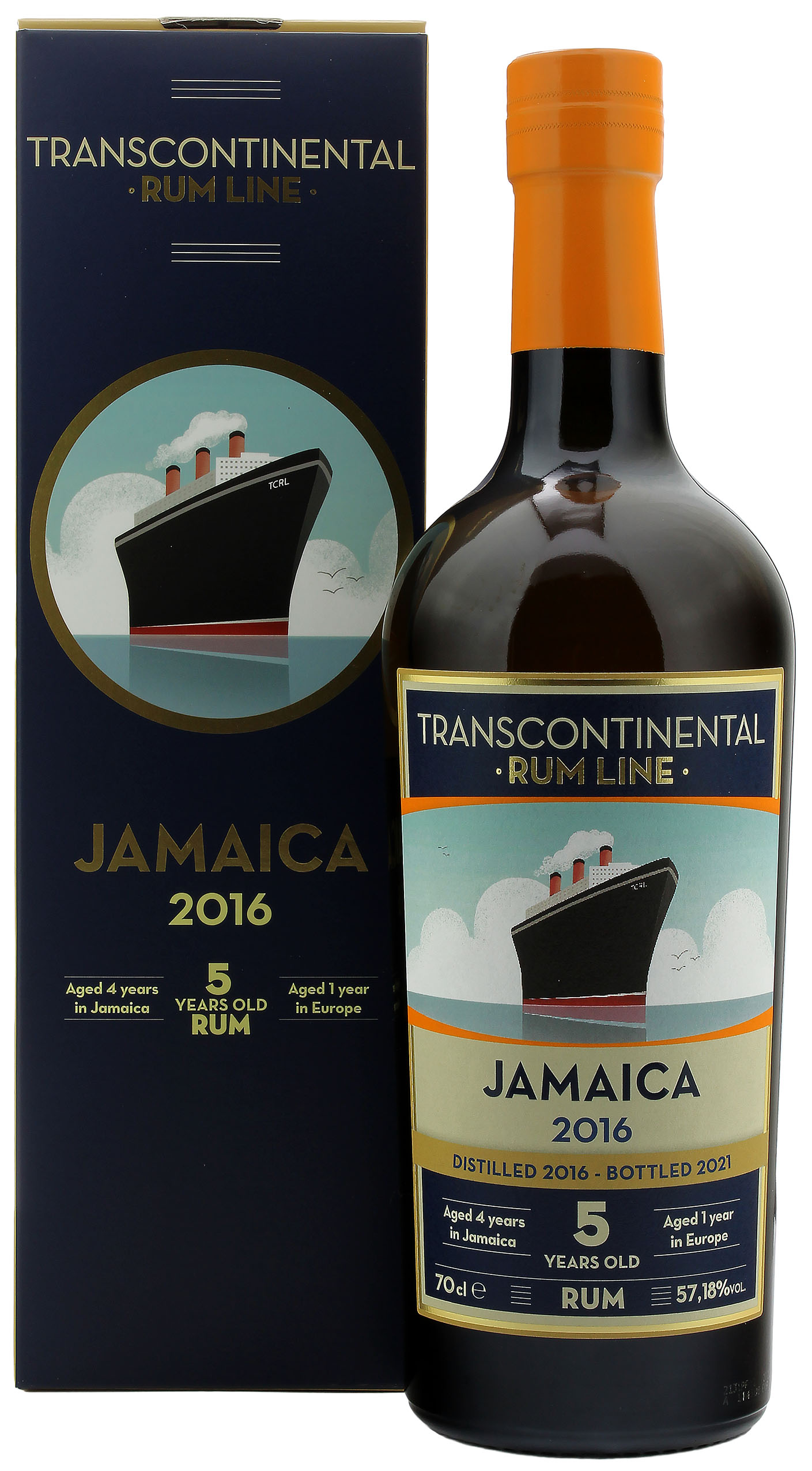 Jamaica 2016 Transcontinental Rum Line #45 57.2% 0,7l