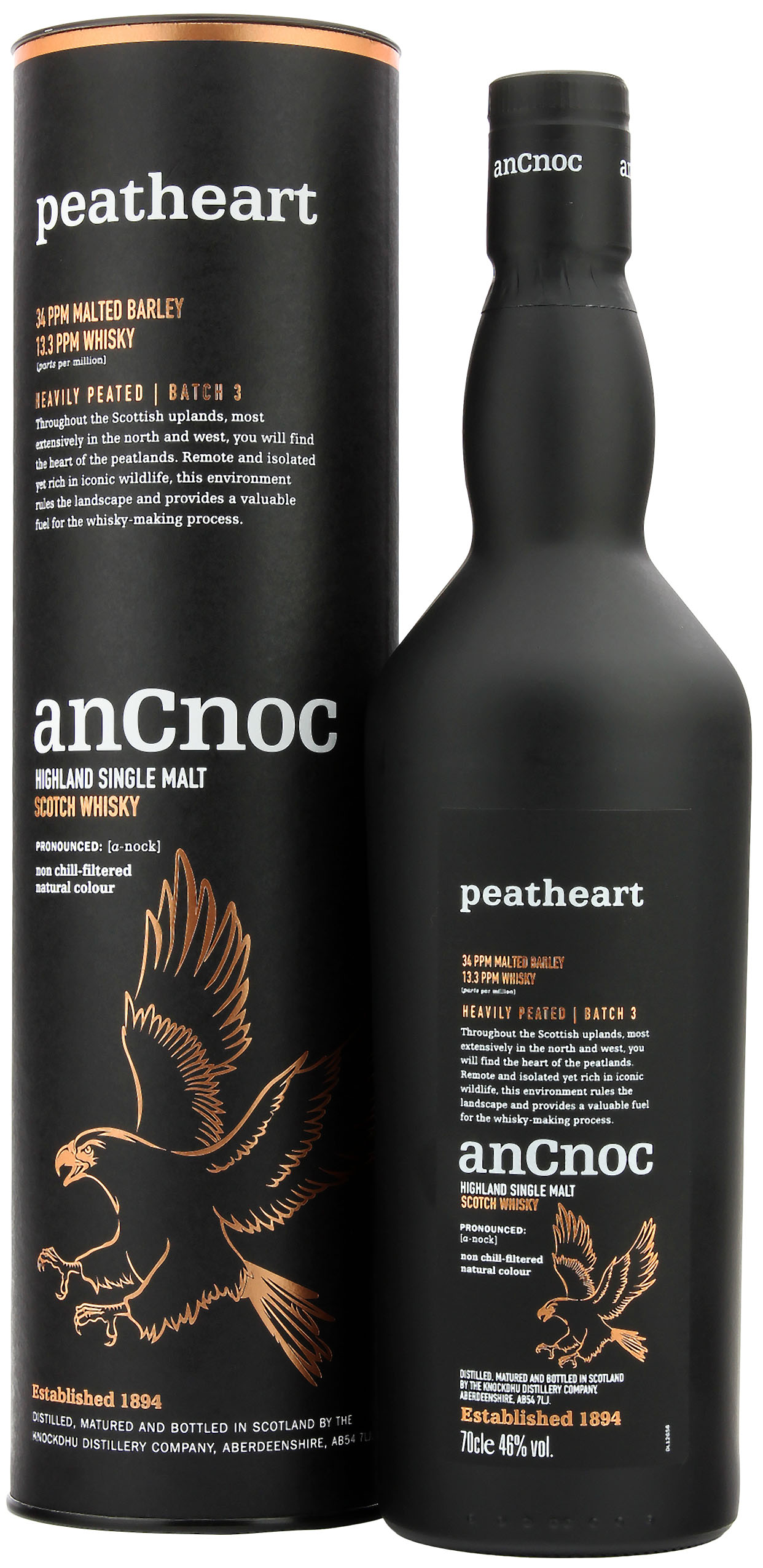 AnCnoc Peatheart Batch 3 46.0% 0,7l
