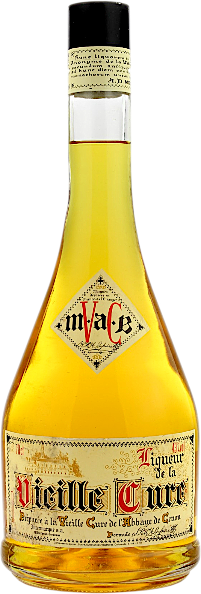 Vieille Cure Liquer de la Cure 1970s 43.0% 0,7l