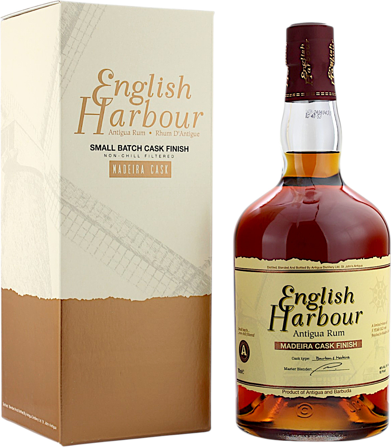 English Harbour Madeira Small Batch Cask Finish 46.0% 0,7l