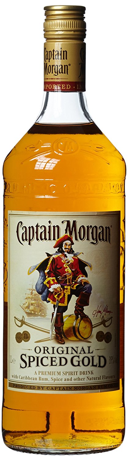 Captain Morgan Spiced Gold 35.0% 1 Liter