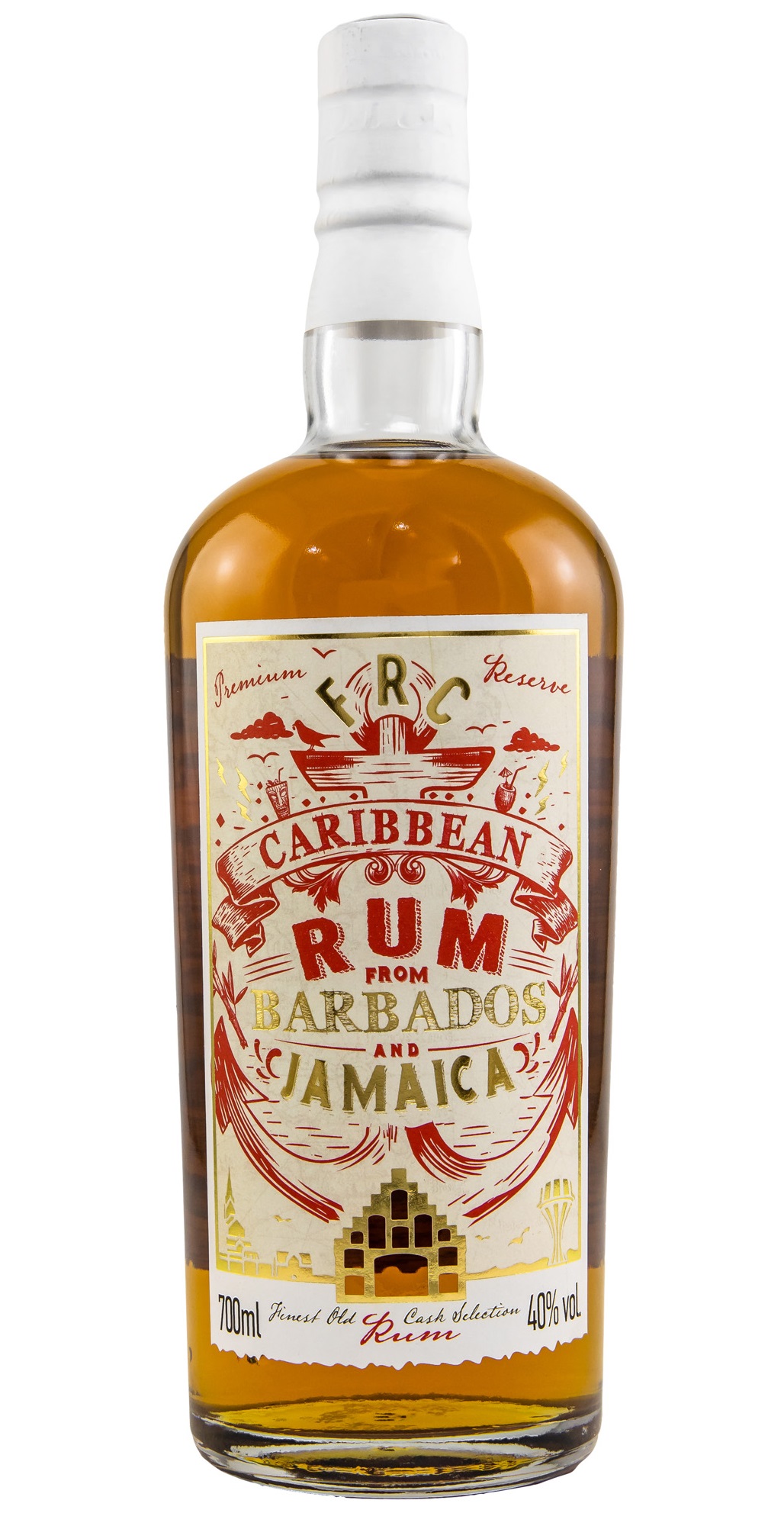Barbados & Jamaica Flensburg Rum Company 40.0% 0,7l