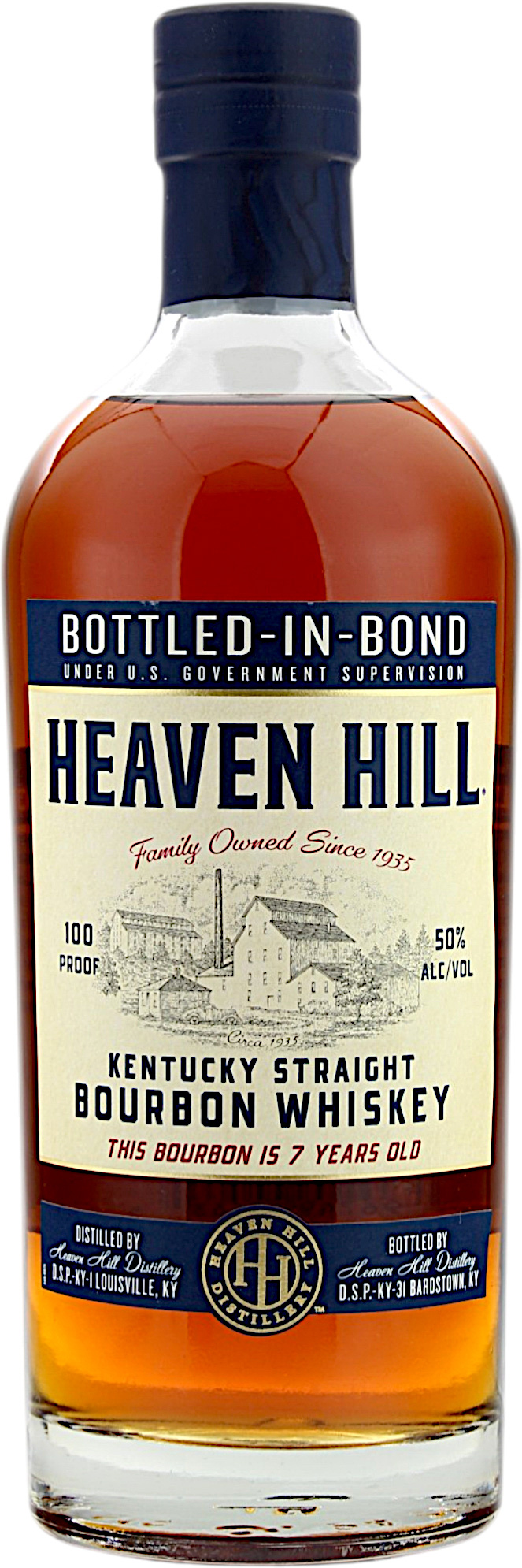 Heaven Hill 7 Jahre Bottled in Bond 50.0% 0,7l