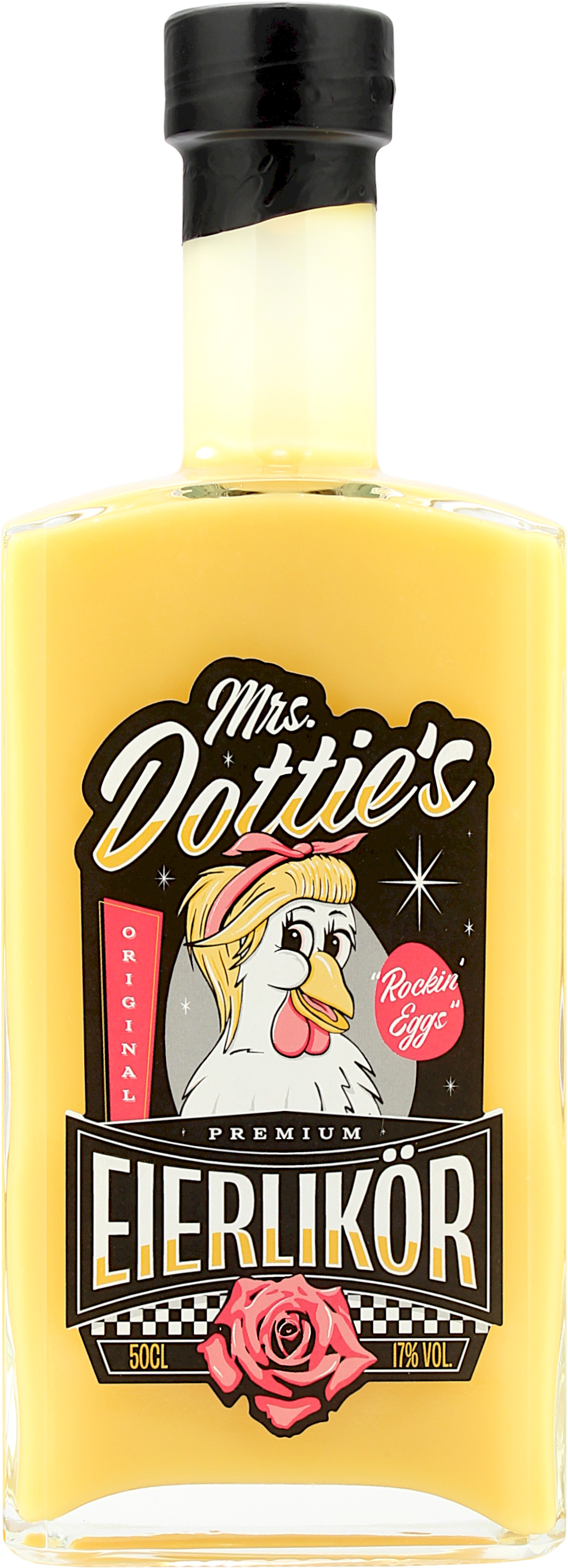 Mrs. Dottie's Premium Eierlikör Vanille 17.0% 0,5l