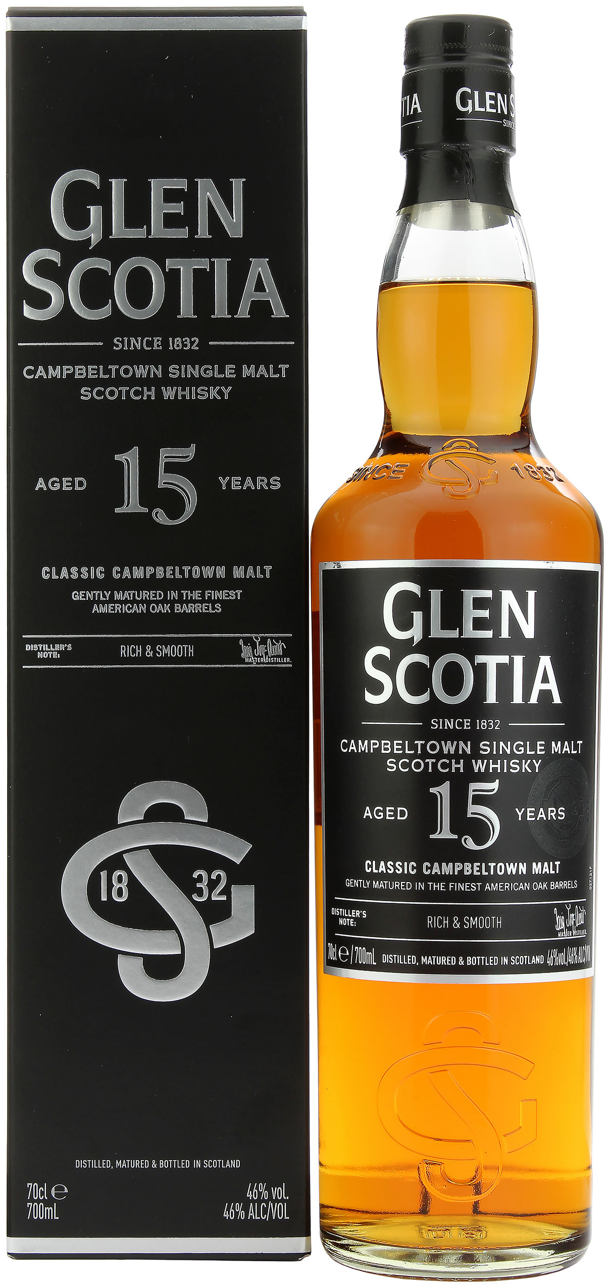 Glen Scotia 15 Jahre 46.0% 0,7l
