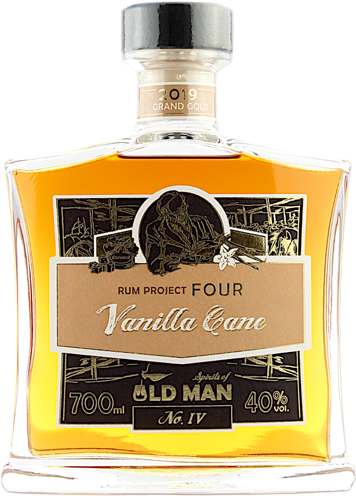Rum Project Four (Vanilla Cane) - Spirits of Old Man 40.0% 0,7l
