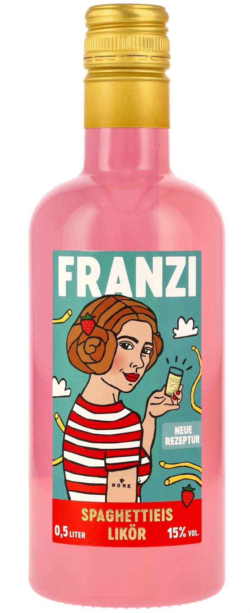 Franzi Spaghettieis Likör Limited Edition 15.0% 0,5l