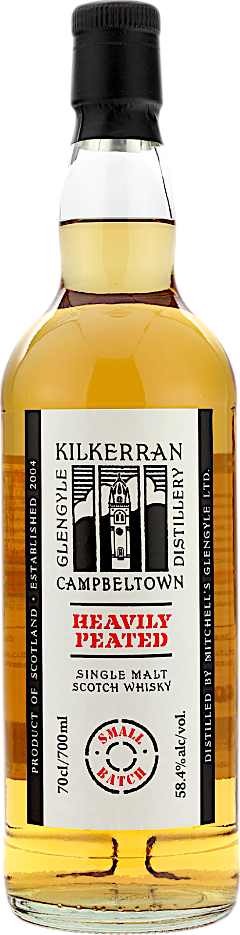 Kilkerran Heavily Peated Batch 12 2025 58.4% 0,7l
