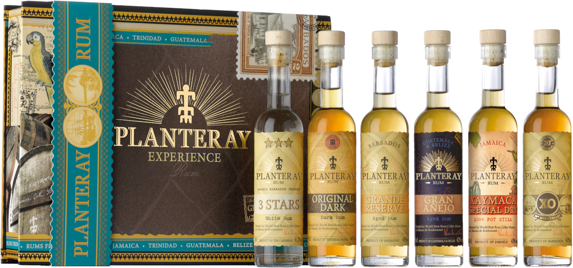 Planteray Experience Rum Tastingset 41.0% 6x100ml