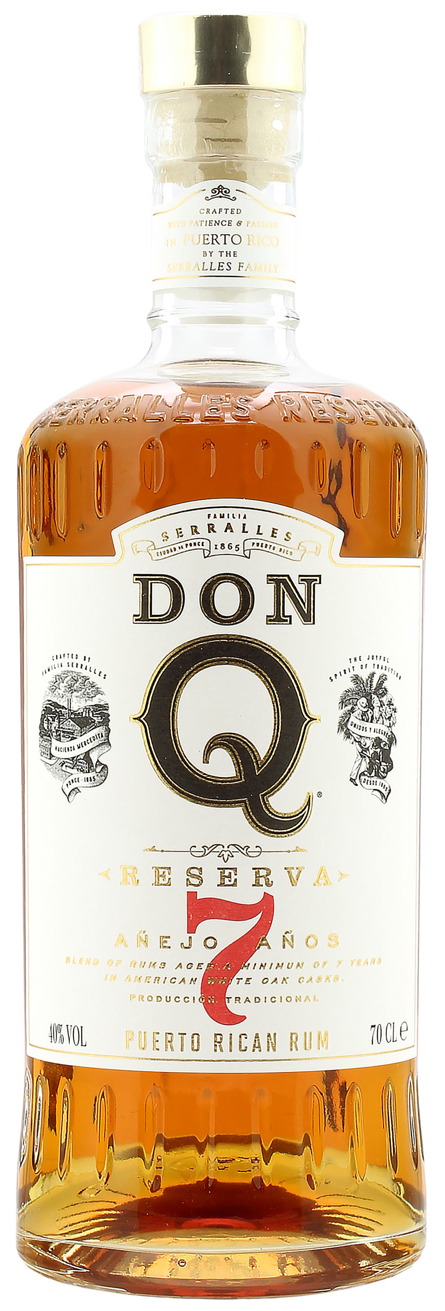 Don Q Rum Reserva 7 Jahre 40.0% 0,7l