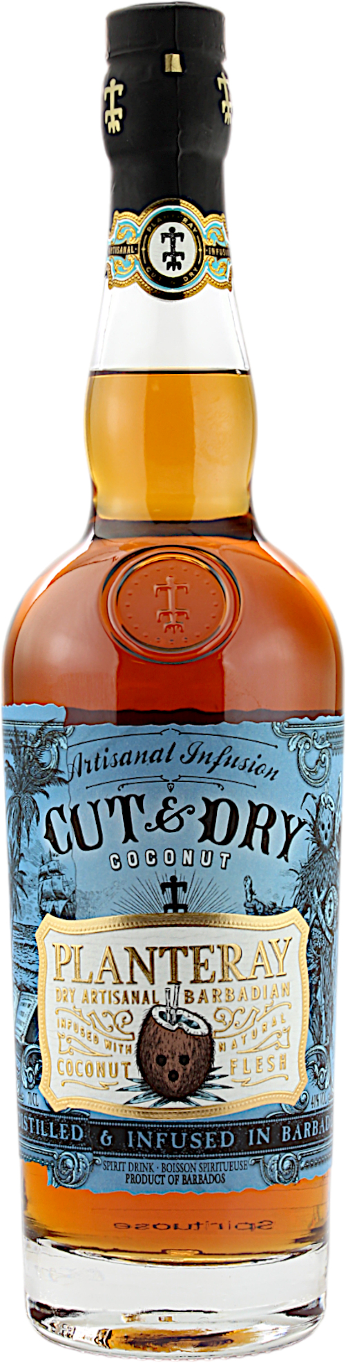 Planteray Cut & Dry Coconut 40.0% 0,7l