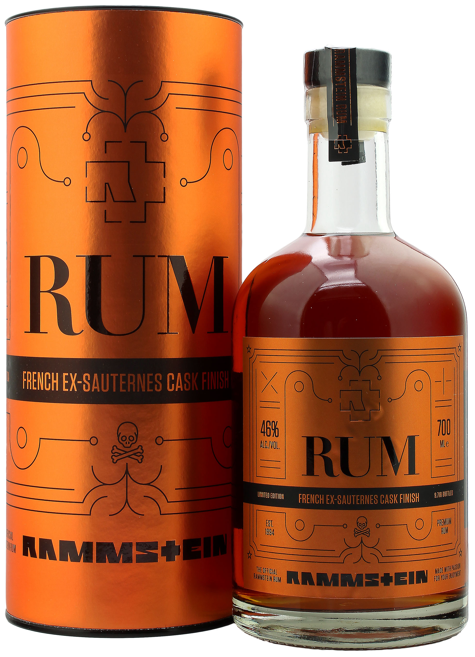 Rammstein Rum Limited Edition 2022 Sauternes Cask Finish 46.0% 0,7l
