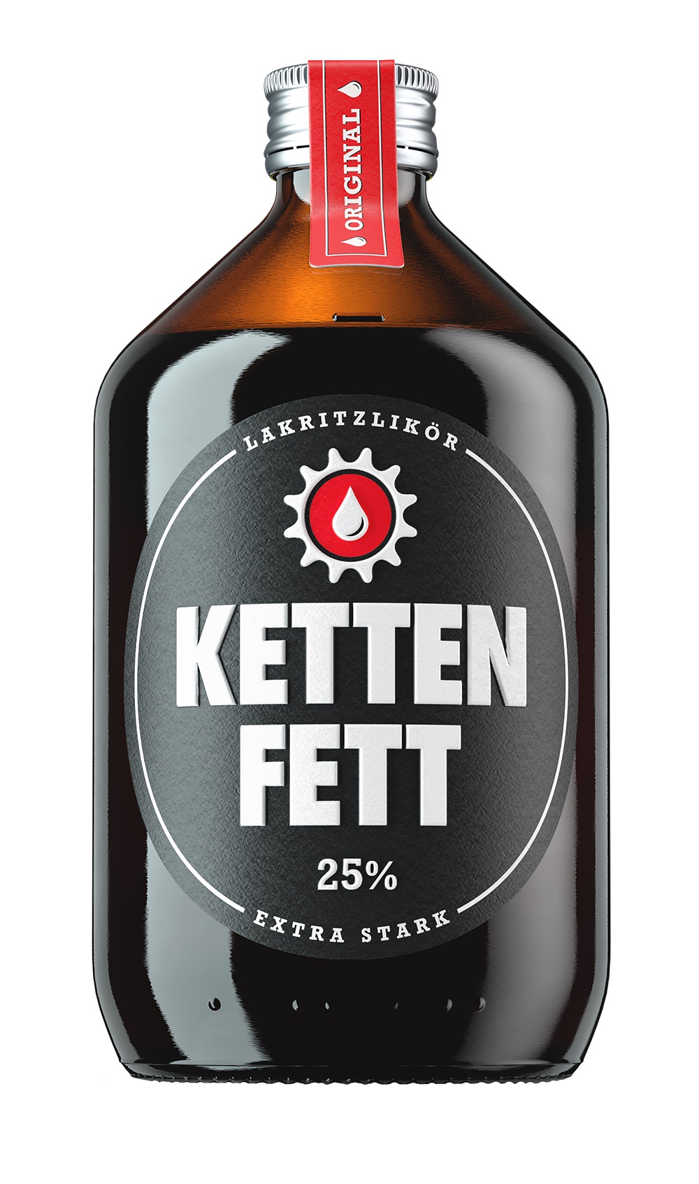 Kettenfett Lakritzlikör 25.0% 0,5l