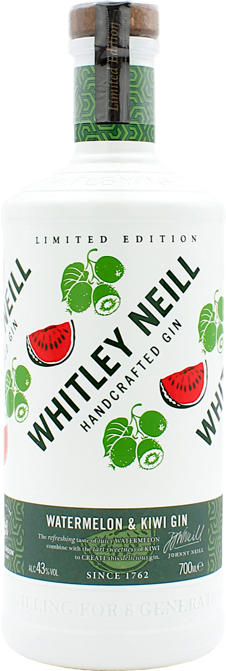 Whitley Neill Watermelon & Kiwi Gin 43.0% 0,7l