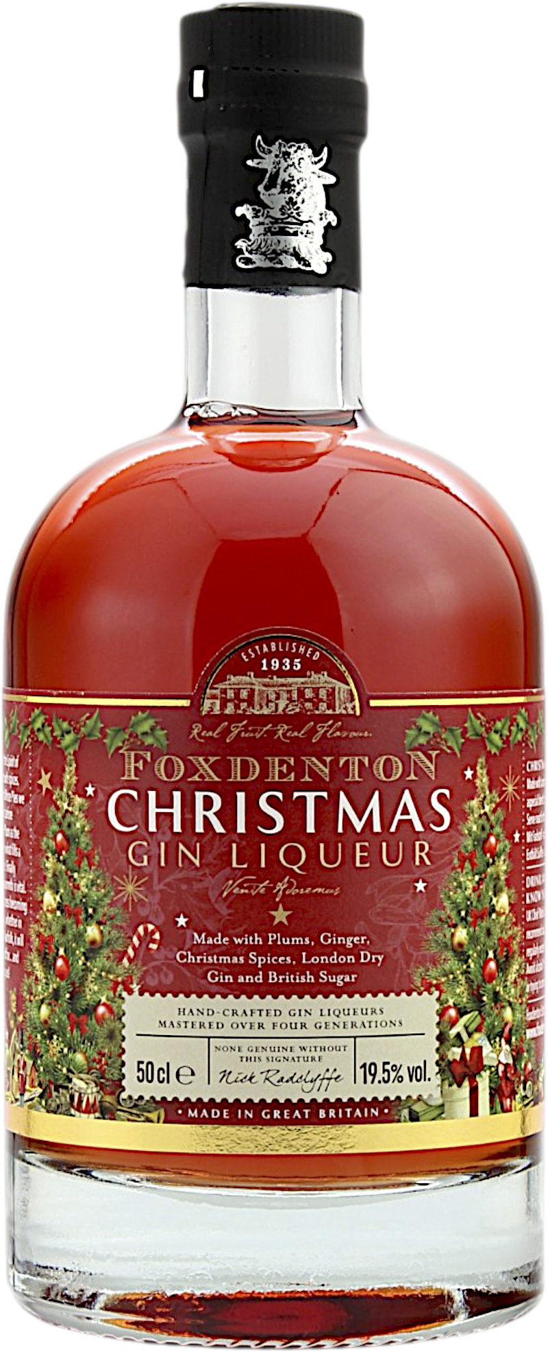 Foxdenton Christmas Gin Liqueur 19.5% 0,5l