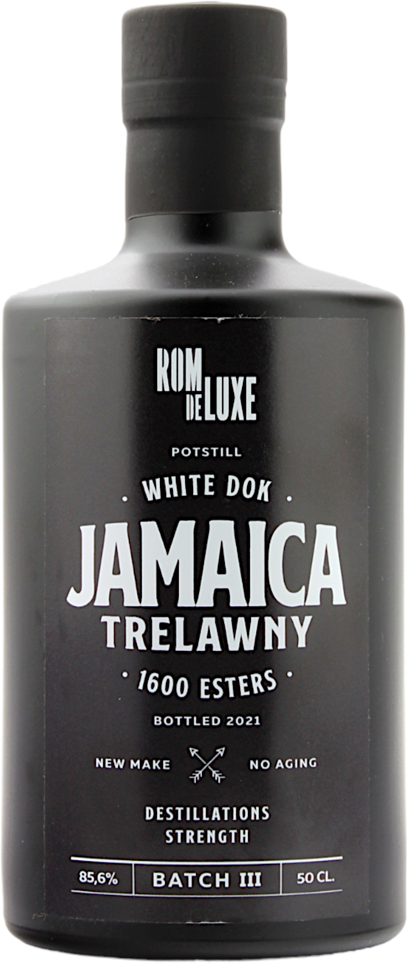 White DOK Jamaica Trelawny Batch III RomDeLuxe 85.6% 0,5l