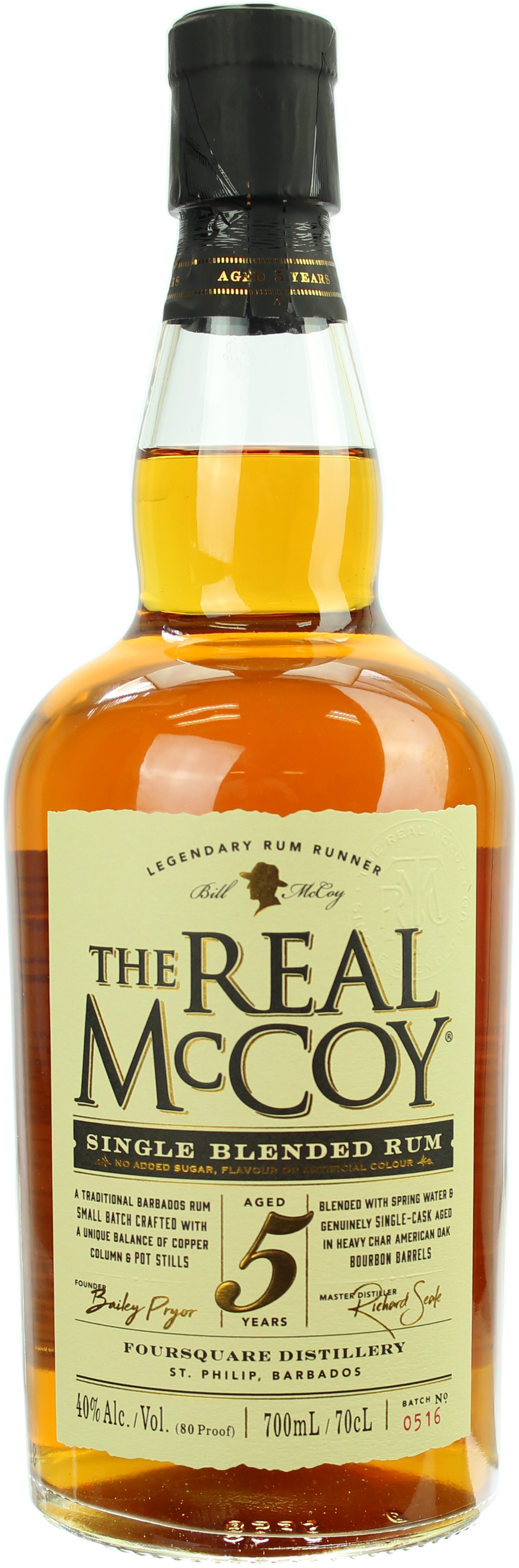 The Real McCoy Rum 5 Jahre 40.0% 0,7l
