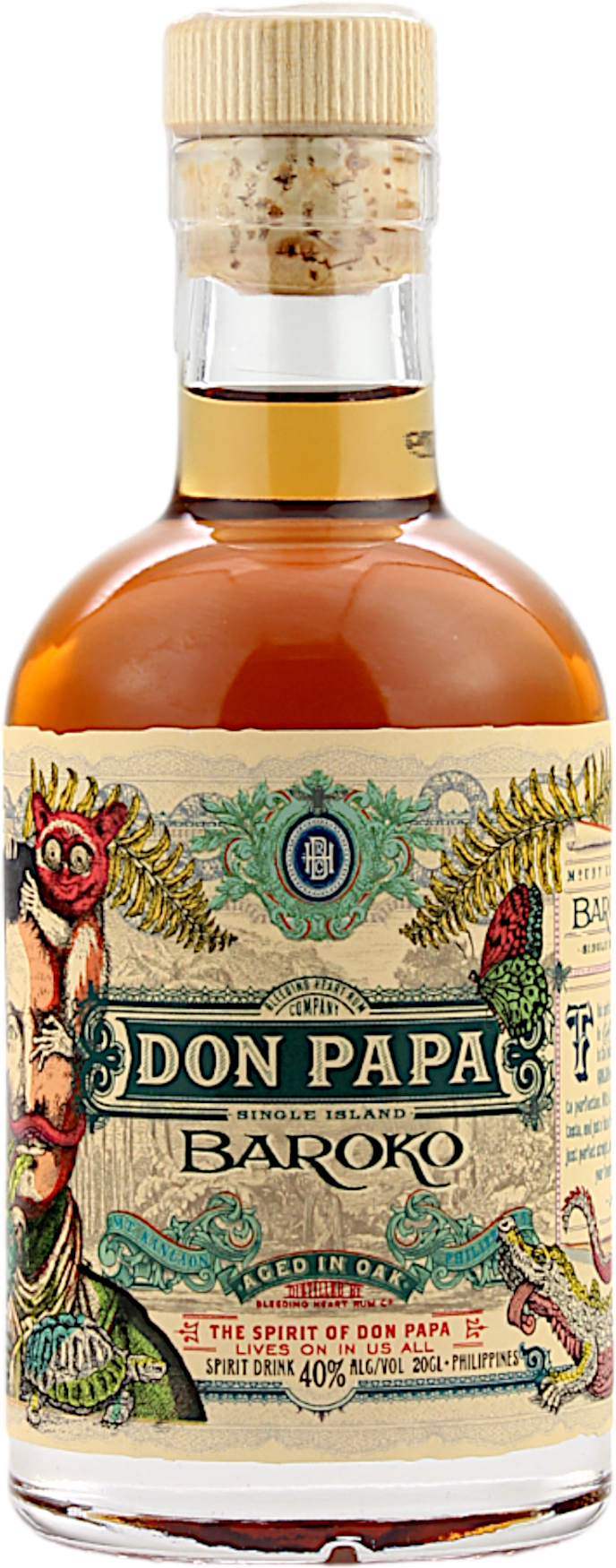 Don Papa Rum Baroko 40.0% 0,2l
