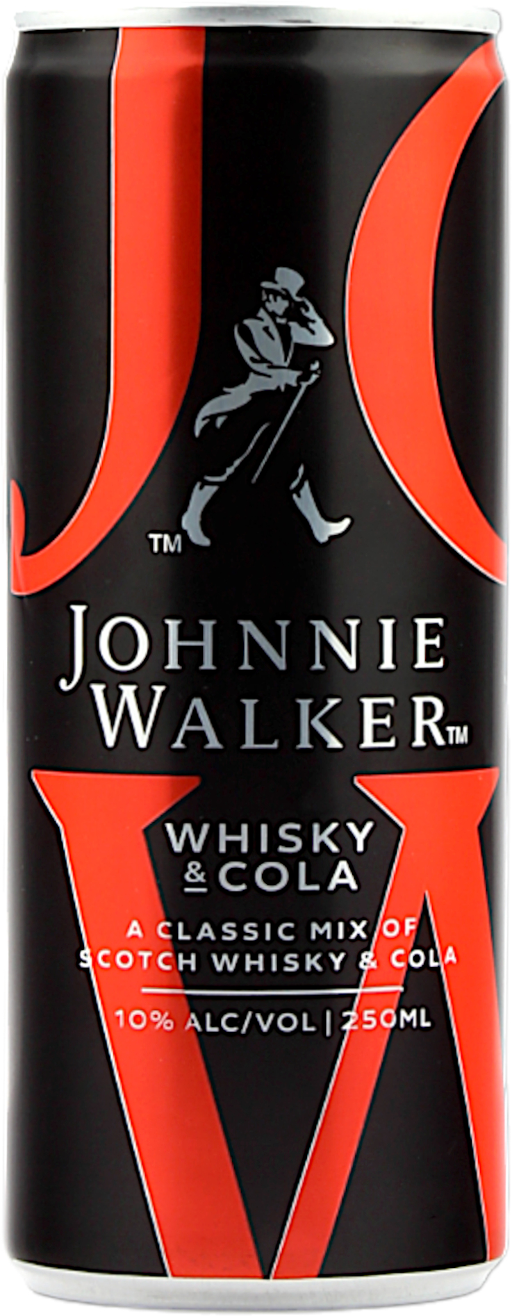 Johnnie Walker Whisky & Cola Dose (Einweg) 10.0% 0,25l