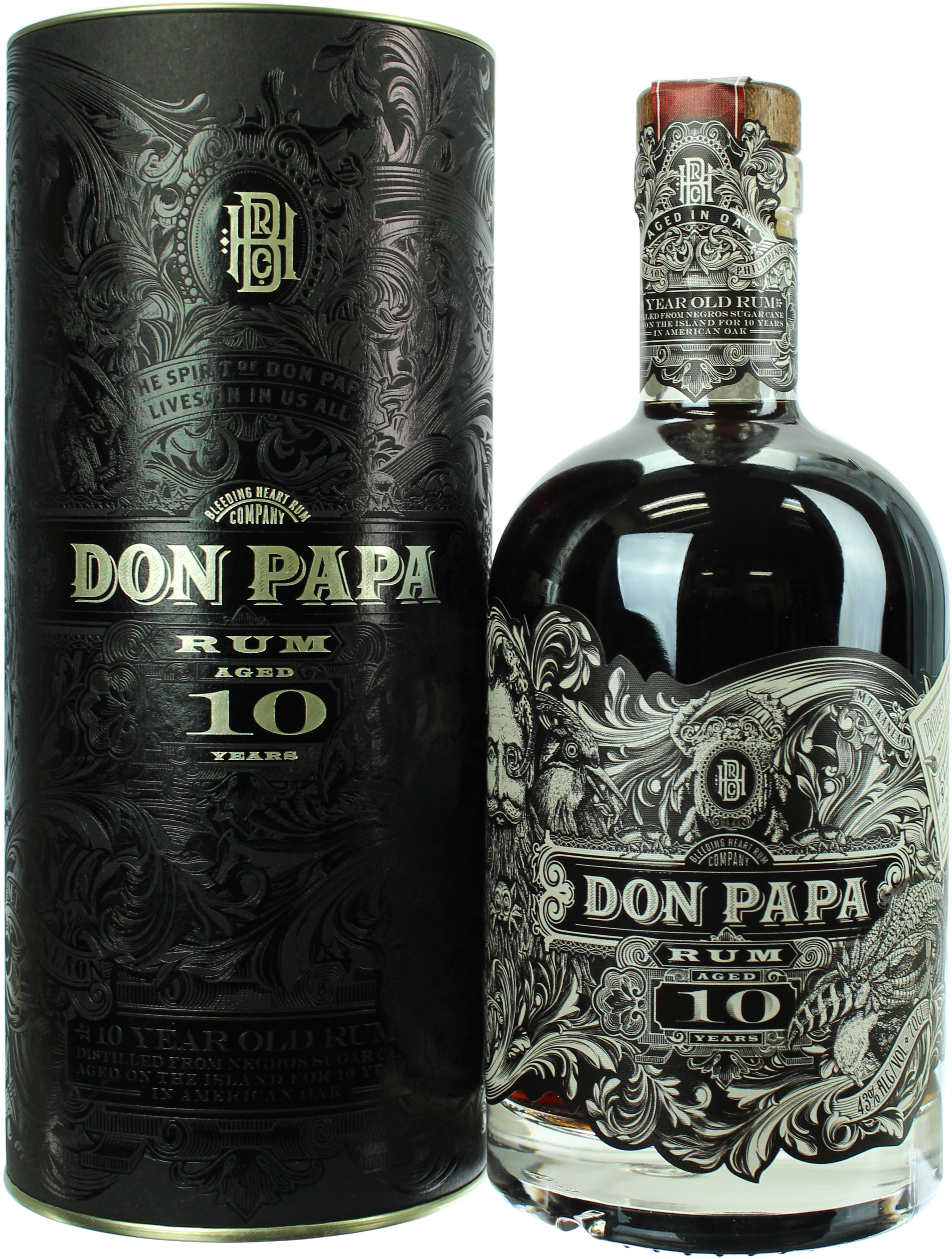 Don Papa Rum 10 Jahre 43.0% 0,7l