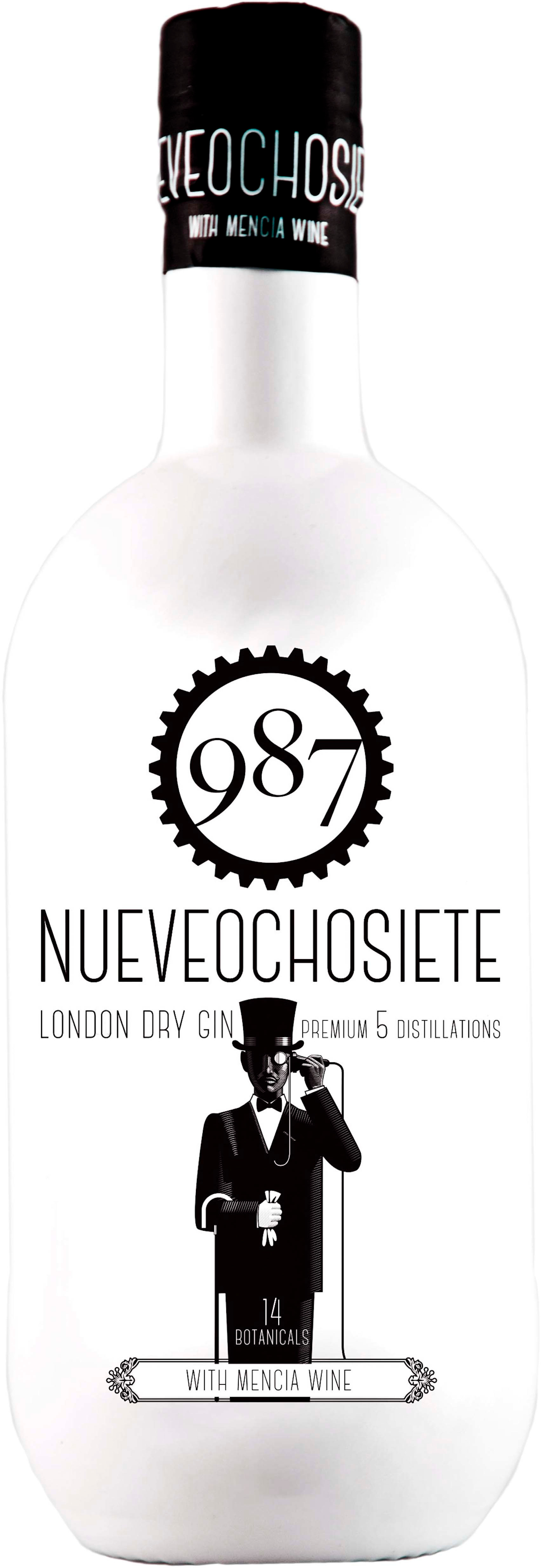 987 Nueveochosiete London Dry Gin 40.0% 0,7l