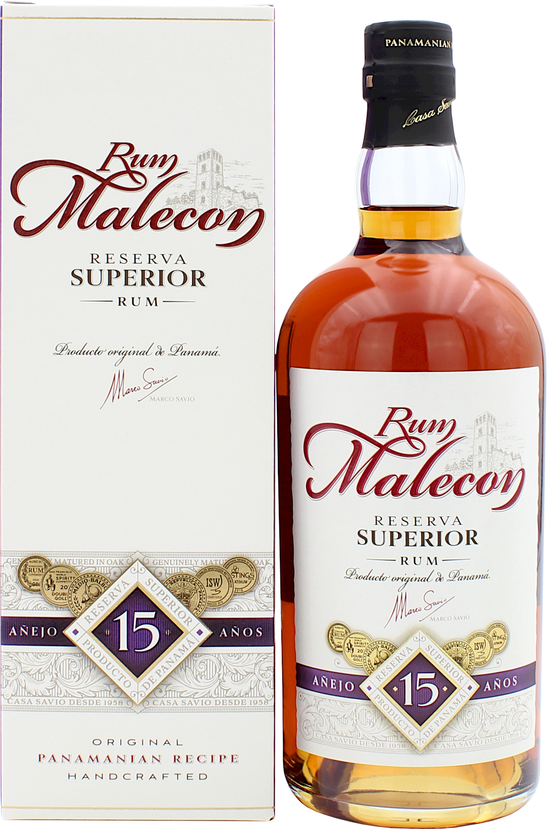 Malecon Reserva Superior Rum 15 Jahre 40.0% 0,7l