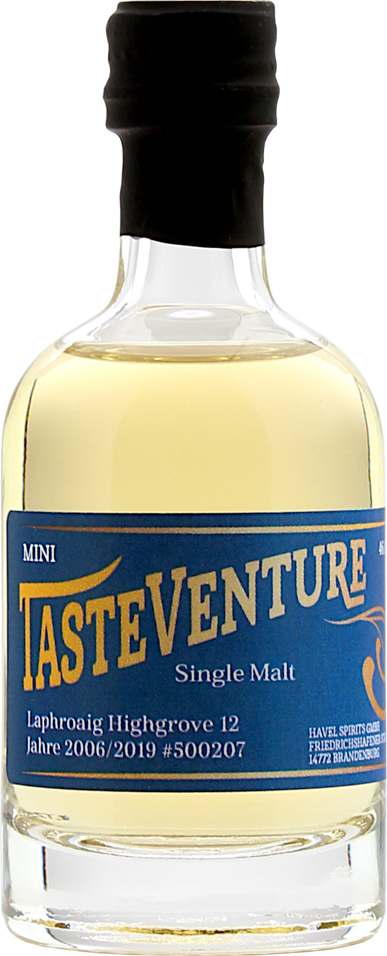 Miniatur Laphroaig Highgrove 12 Jahre 2006/2019 #500207 Tasteventure 46.0% 0,05l