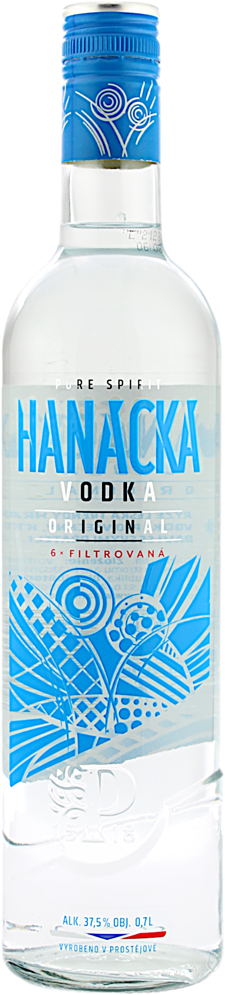 Hanacka Vodka Original 37.5% 0,7l 