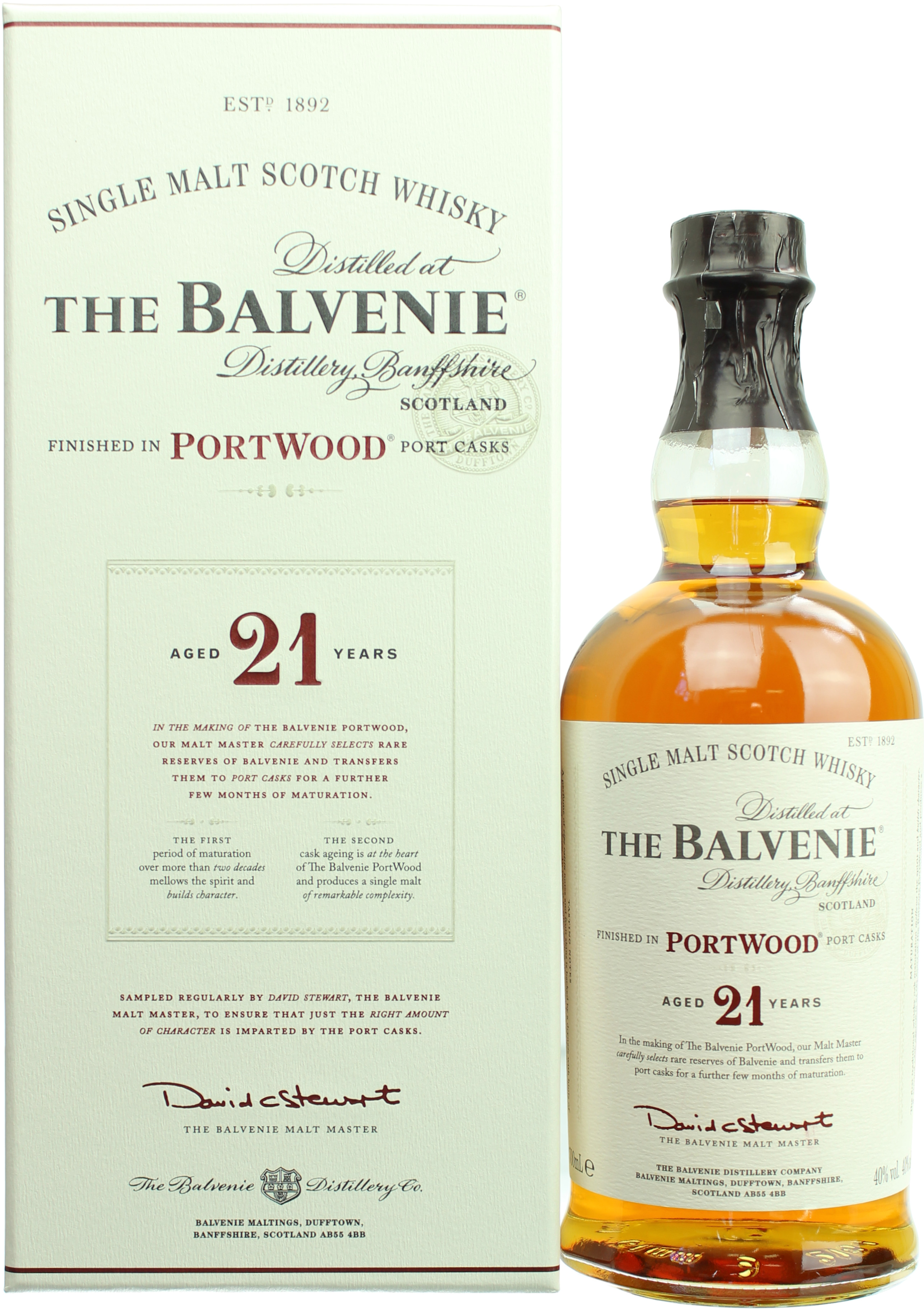 Balvenie Port Wood 21 Jahre 40.0% 0,7l