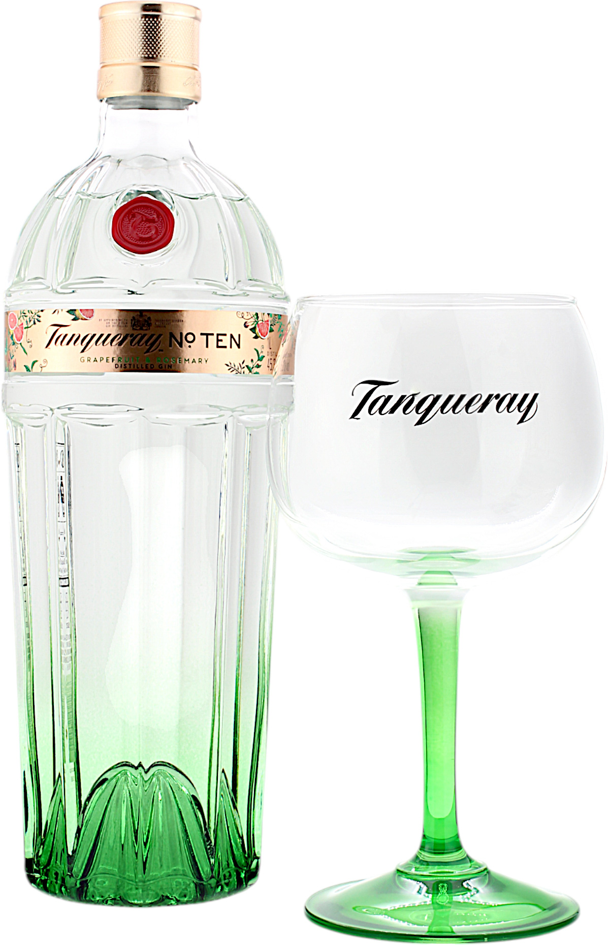 Tanqueray No. Ten Citrus Heart Edition Geschenkset mit Gratis Glas 45.3% 1 Liter Tanqueray No. Ten Citrus Heart Edition Geschenkset mit Gratis Glas 45.3% 1 Liter