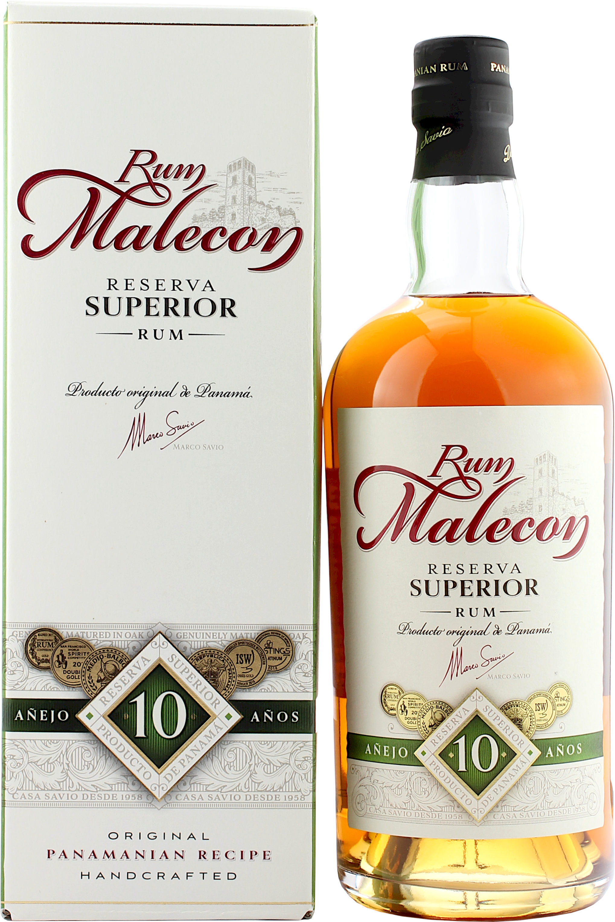 Malecon Reserva Superior Rum 10 Jahre 40.0% 0,7l
