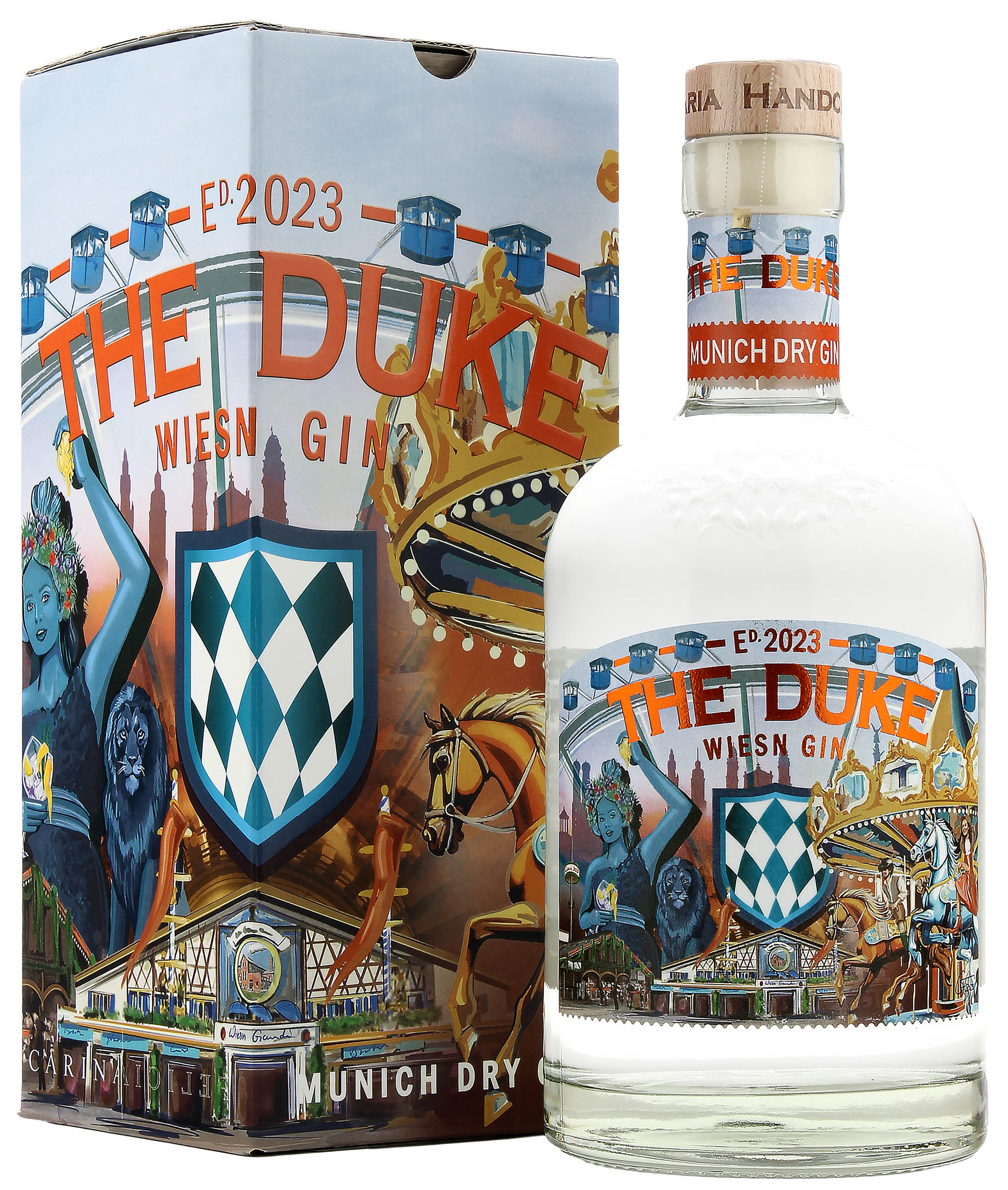 Ohne Umverpackung The Duke Munich Dry Gin Limited Wiesn Edition 2023 45.0% 0,7l