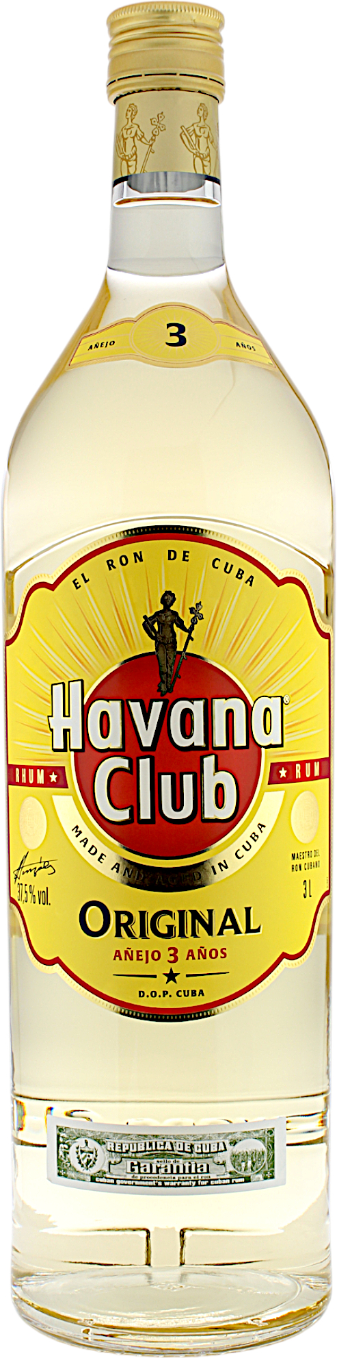 Havana Club Rum Anejo 3 37.5% 3 Liter