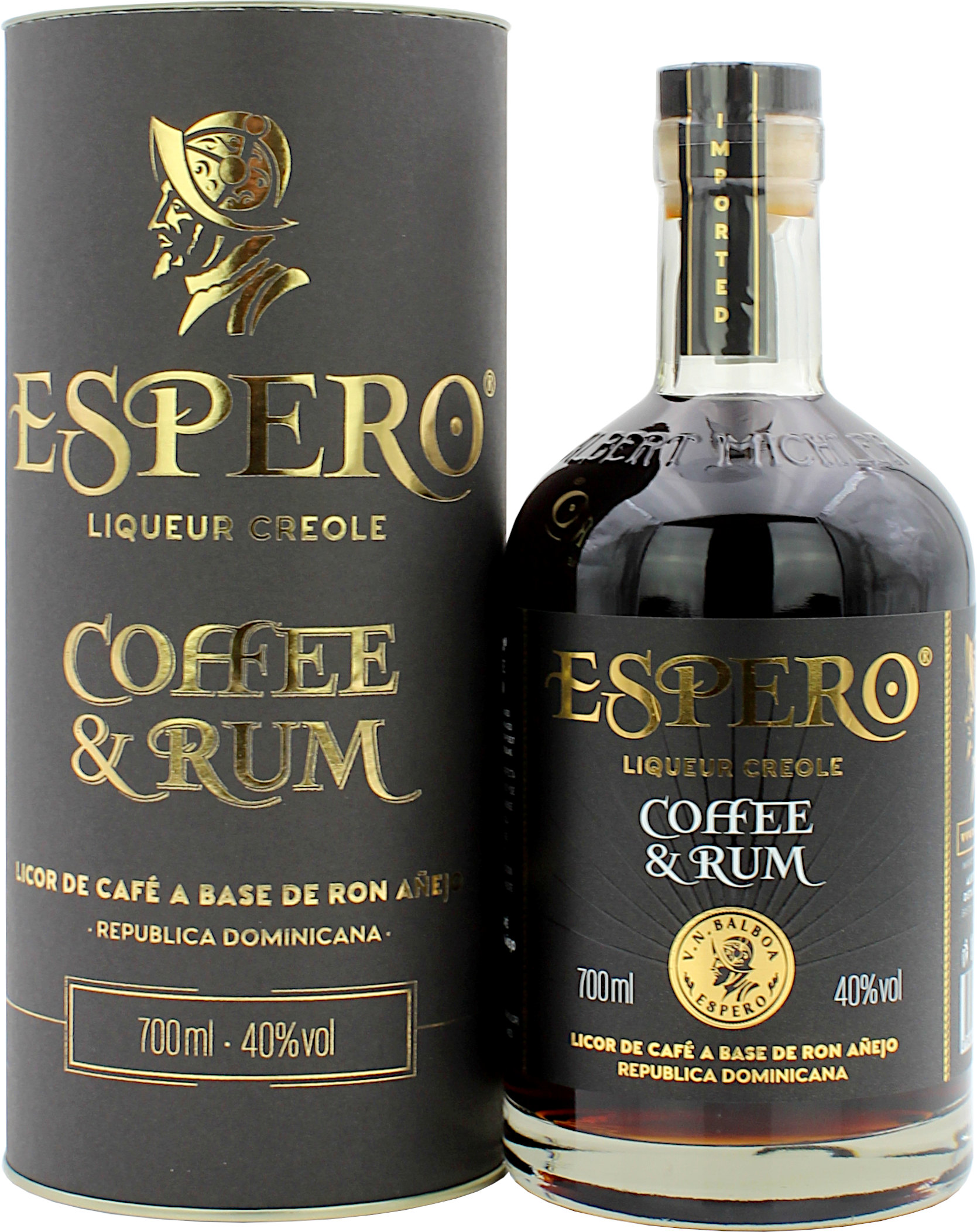 Ohne Umverpackung Ron Espero Coffee & Rum Liqueur Creole 40.0% 0,7l