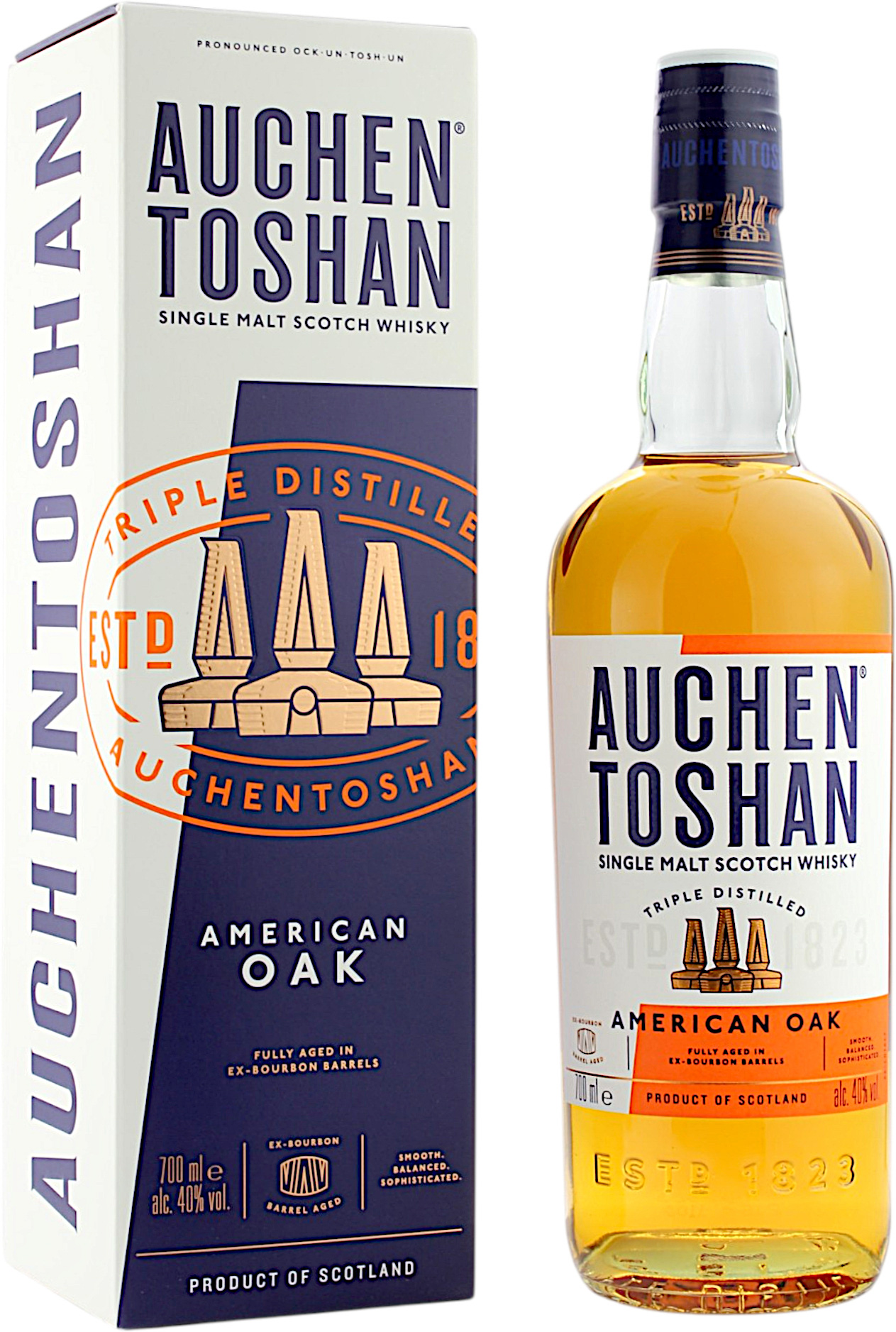 Auchentoshan American Oak 40.0% 0,7l