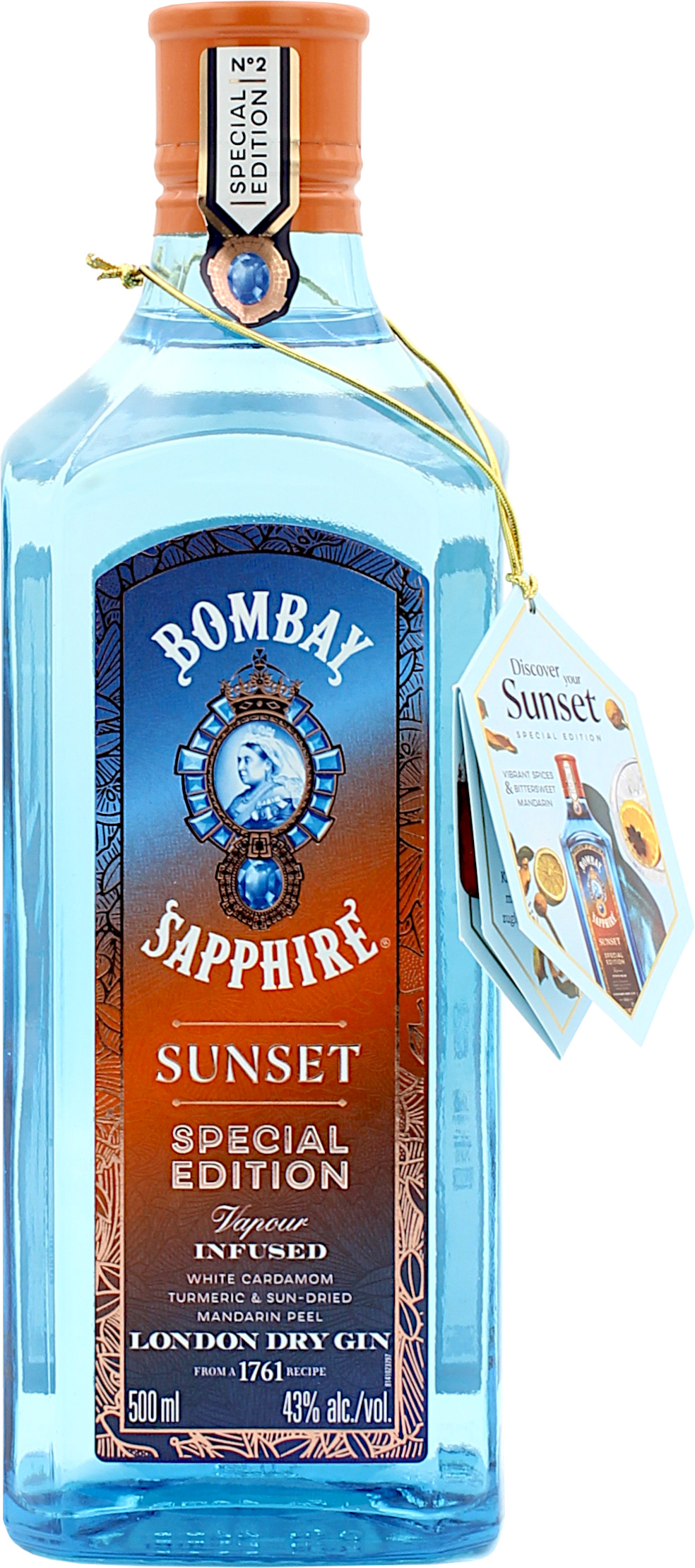 Bombay Sapphire Sunset Special Edition 43.0% 0,5l