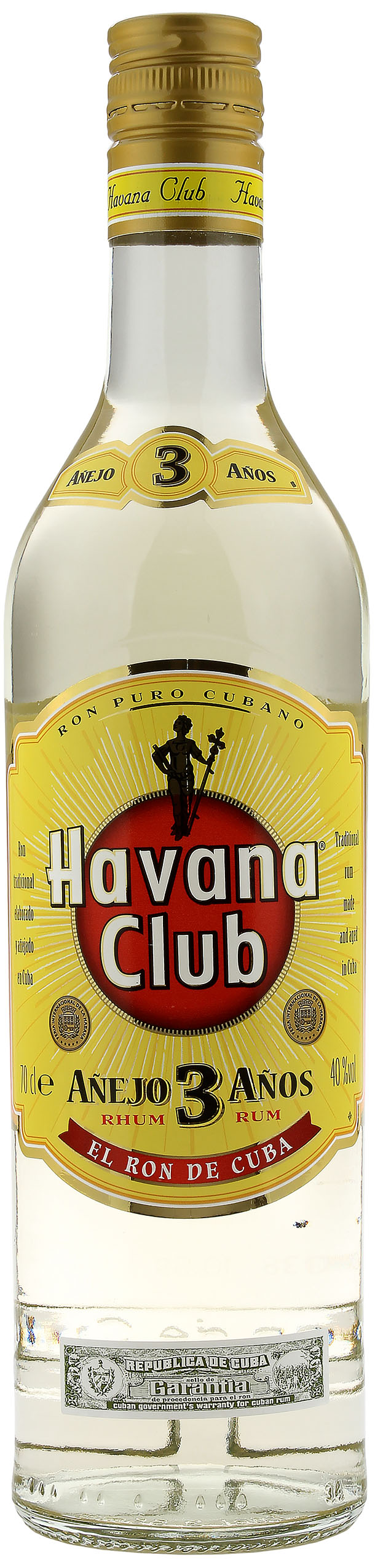Havana Club Rum Anejo 3 40.0% 0,7l